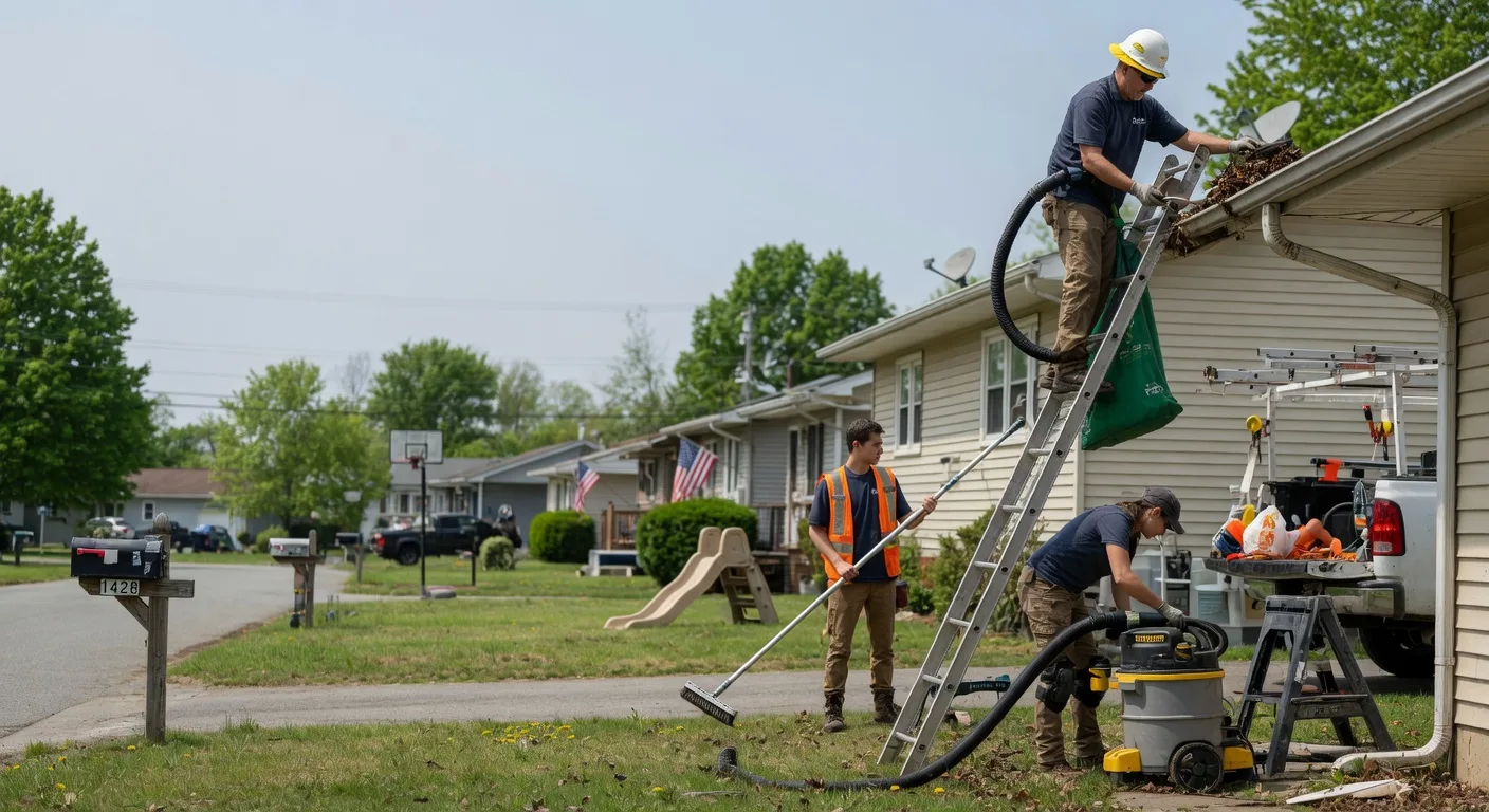 Gutter Installation in Perronville, MI near me